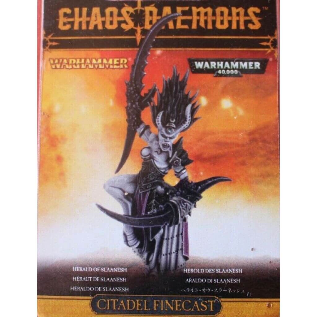 Daemons Of Slaanesh: Tranceweaver/Viceleader, Herald of Slaanesh (Mail Order) (97-63)