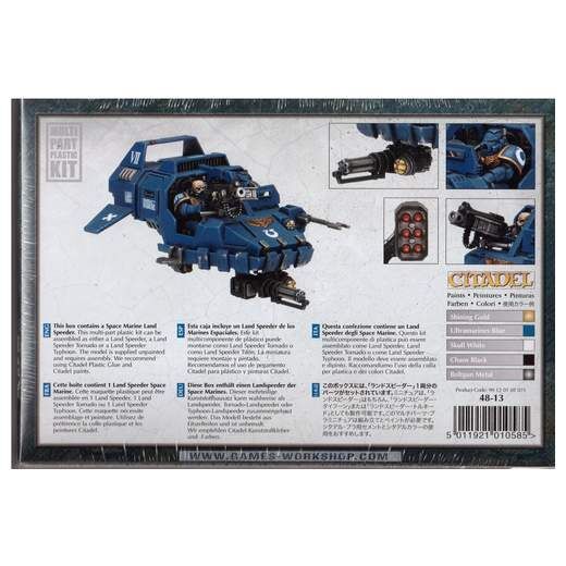 Space Marines : Space Marine Land Speeder (48-13) EOL (Land Speeder: Typhoon)