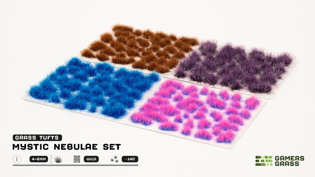 Grass Tufts : Mystic Nebulae Tuft Set - Wild