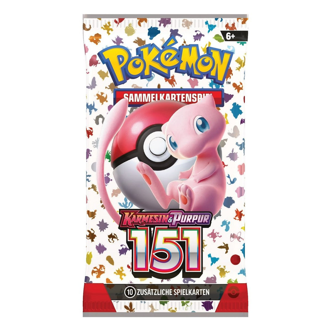 Pokemon Karmesin &amp; Purpur Pokemon 151 Booster - SV 3.5 - deutsch
