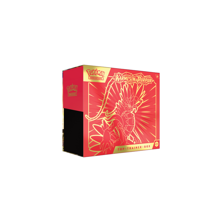 Karmesin &amp; Purpur - SV1DE - Top Trainer Box Koraidon - deutsch