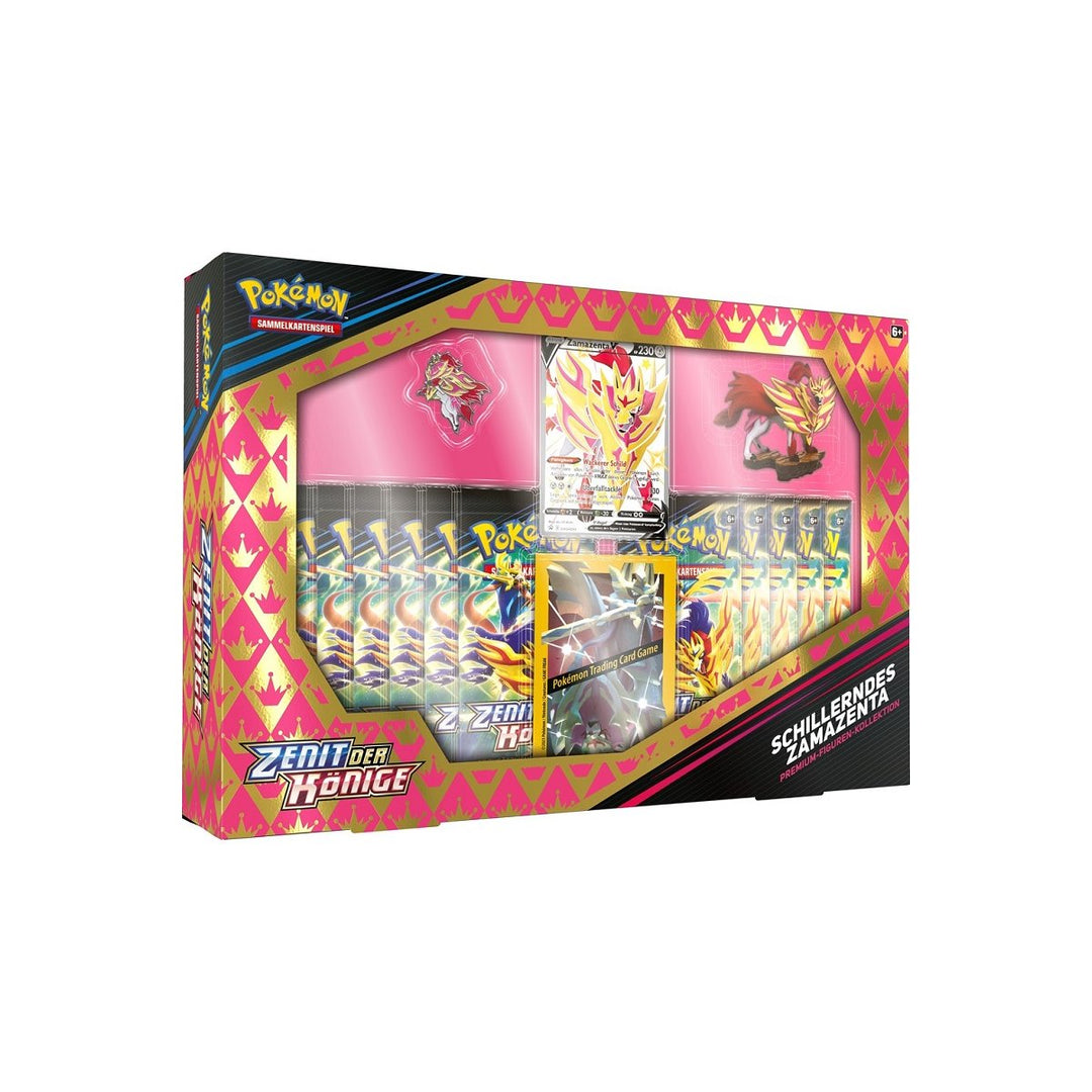 Zenit der Könige - Schillerndes Zamazenta - Premium-Figuren-Kollektion - deutsch