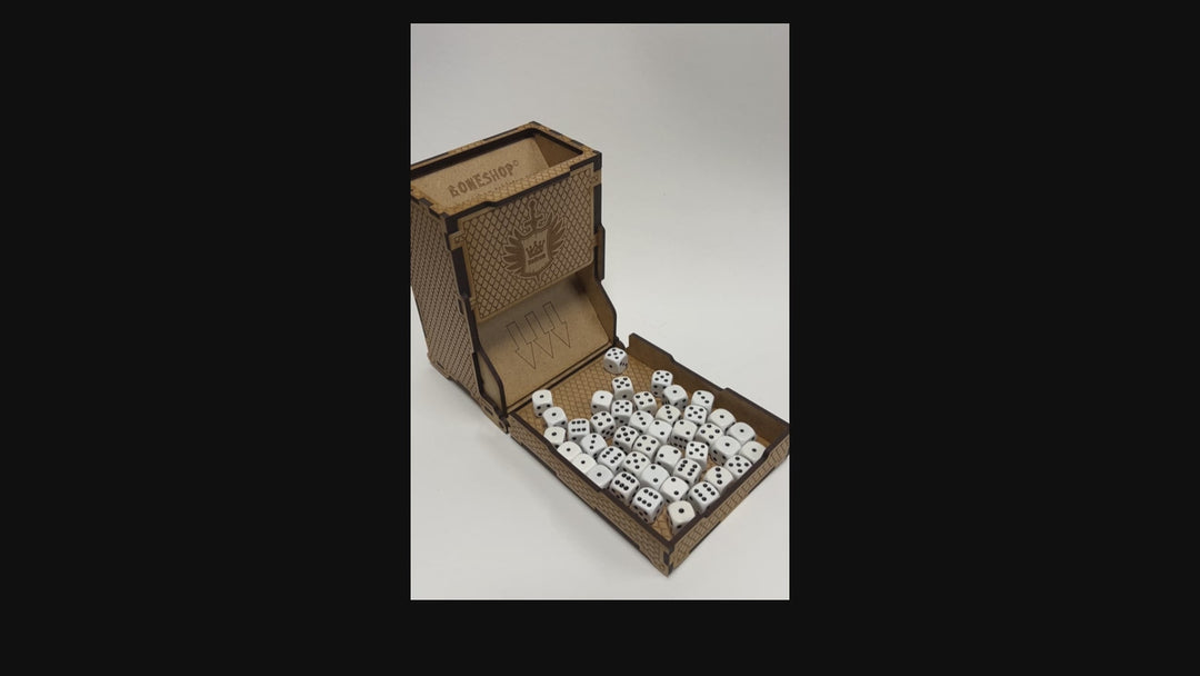 Foldable Dice Tower - Space-saving, Affordable, Customizable, and High-Quality
