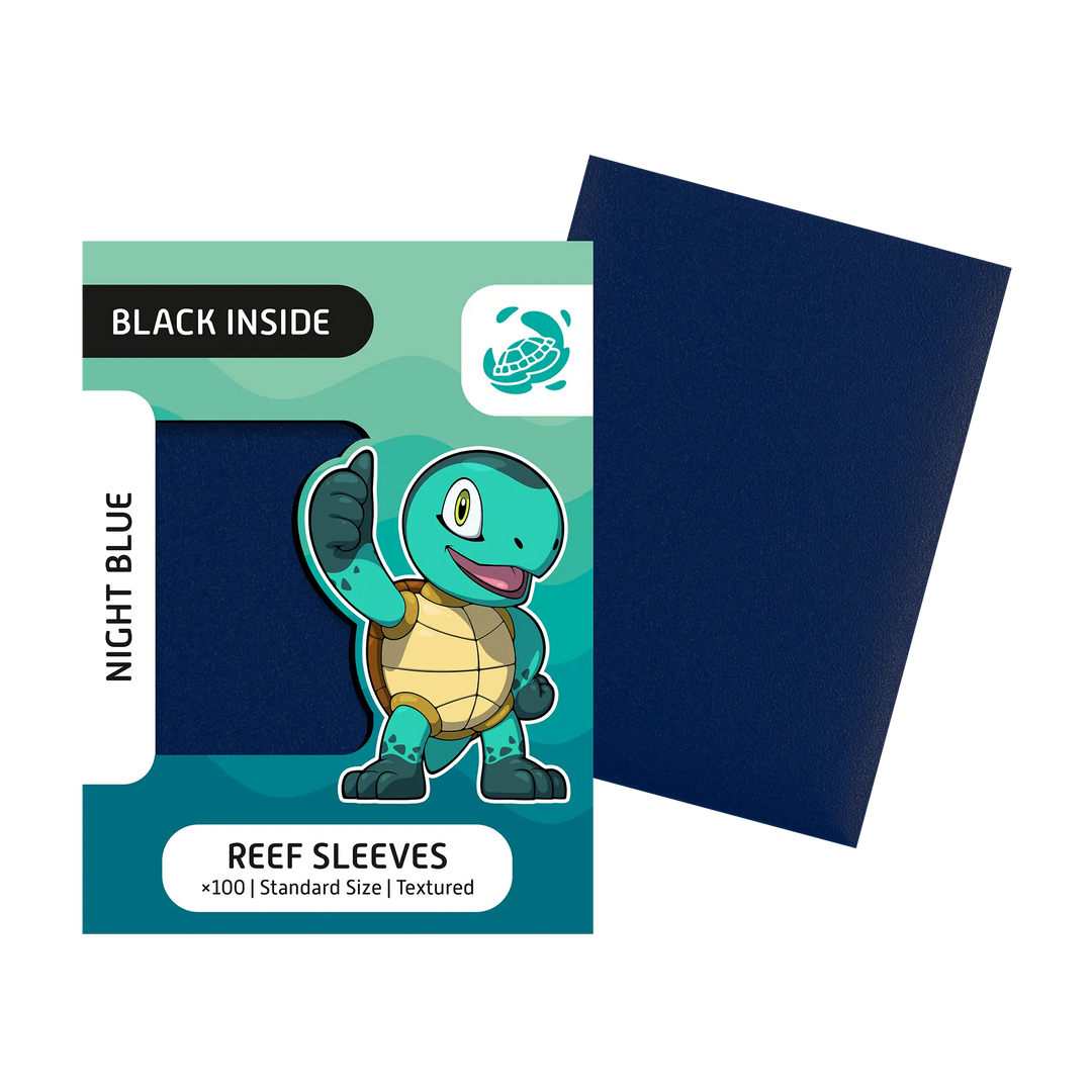 Matte TCG Sleeves – Standard Größe (100 Pack) - Night Blue