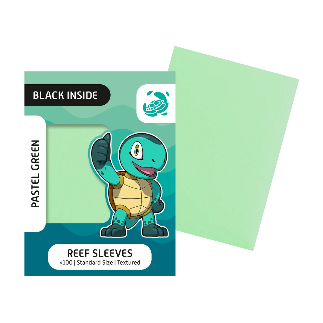 Matte TCG Sleeves – Standard Größe (100 Pack) - Pastel Green