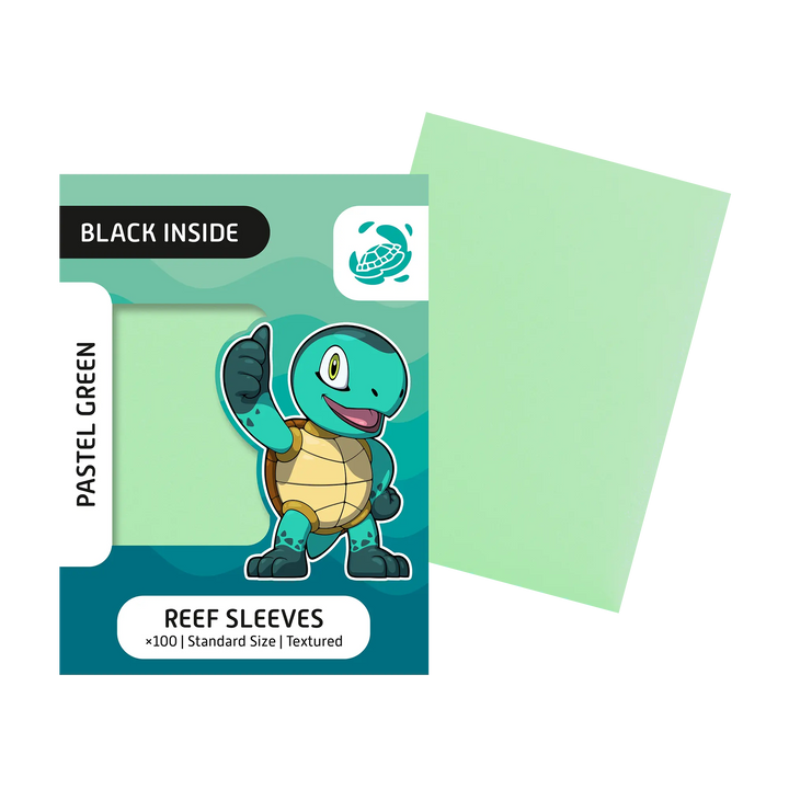 Matte TCG Sleeves – Standard Größe (100 Pack) - Pastel Green