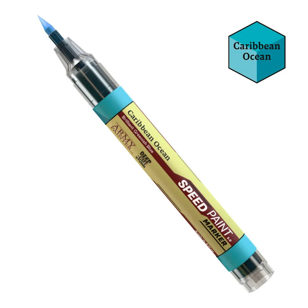 Speedpaint Marker - Caribbean Ocean - Speedpaint 2.0 - The Army Painter