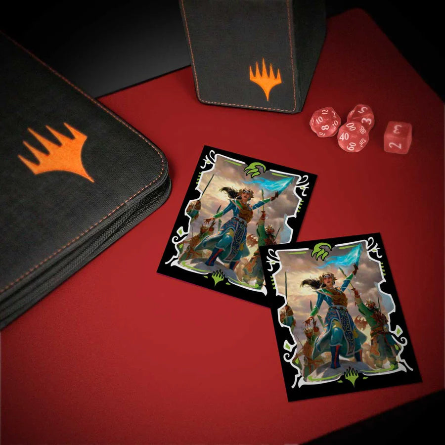 Tarkir Dragonstorm Eshki, Temur’s Roar (Temur Roar Commander Deck) 100ct Deck Protector Sleeves for Magic: The Gathering