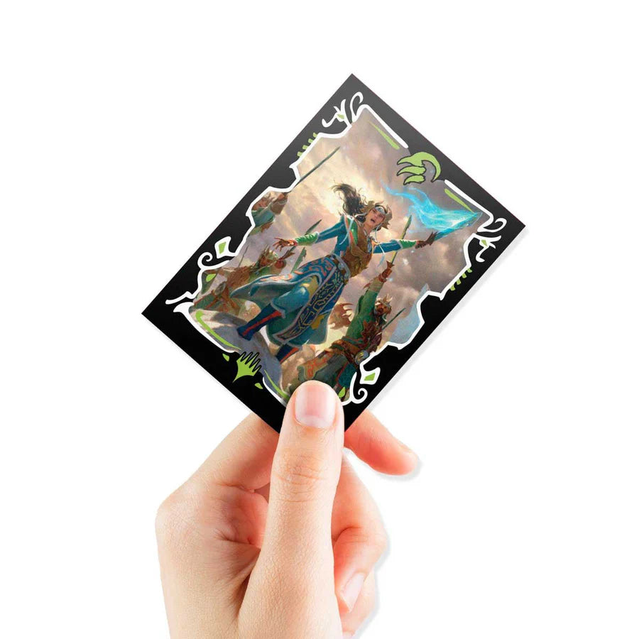 Tarkir Dragonstorm Eshki, Temur’s Roar (Temur Roar Commander Deck) 100ct Deck Protector Sleeves for Magic: The Gathering