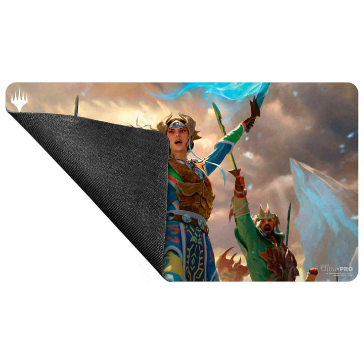 Ultra Pro Spielmatte - Tarkir: Dragonstorm - Eshki, Temur’s Roar (Temur Roar Commander Deck) (TDM)