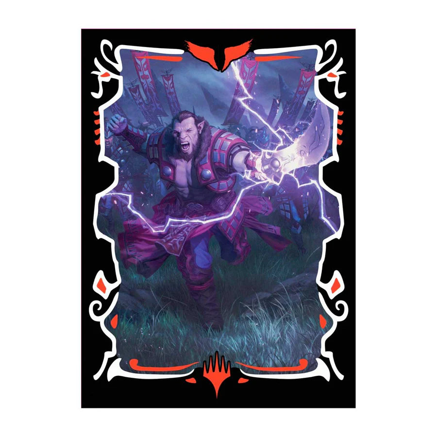 Tarkir Dragonstorm Mardu Commander 100ct Deck Protector Sleeves for Magic: The Gathering