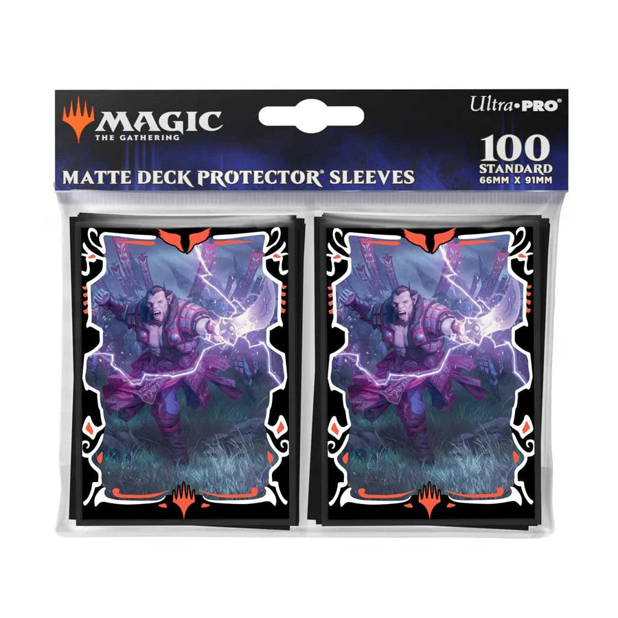 Tarkir Dragonstorm Mardu Commander 100ct Deck Protector Sleeves for Magic: The Gathering