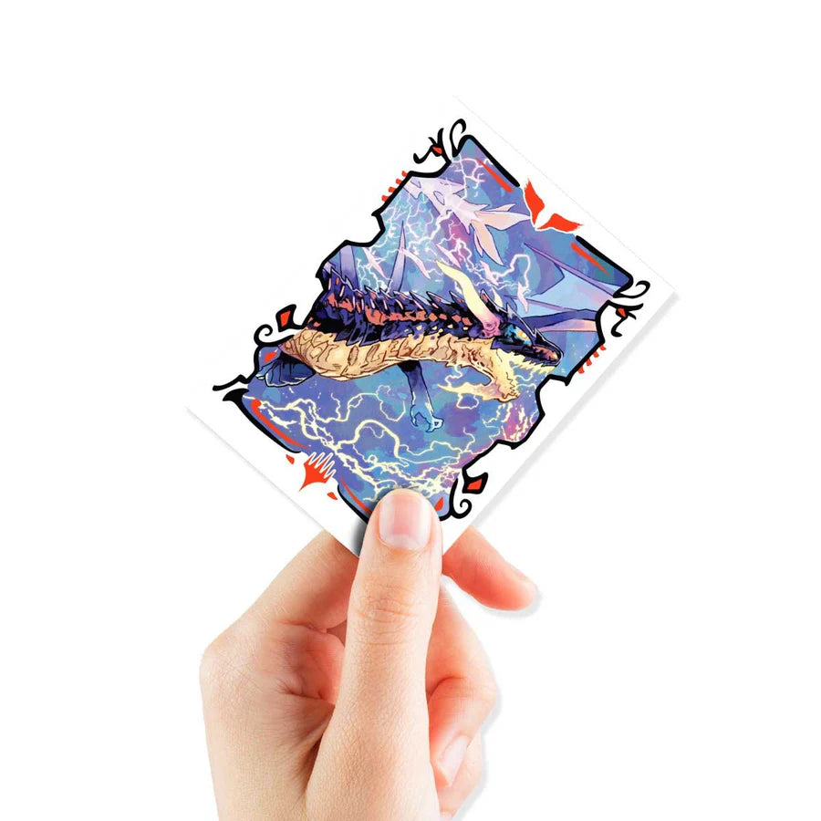 Tarkir Dragonstorm Neriv, Heart of the Storm 105ct APEX Deck Protector™ Sleeves for Magic: The Gathering