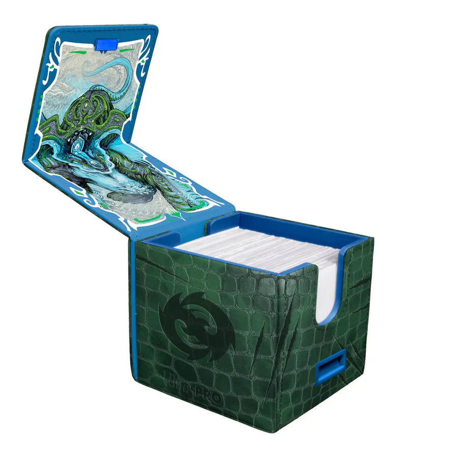 Tarkir Dragonstorm Temur Premium Alcove Edge Deck Box for Magic: The Gathering - 100+ double-sleeved