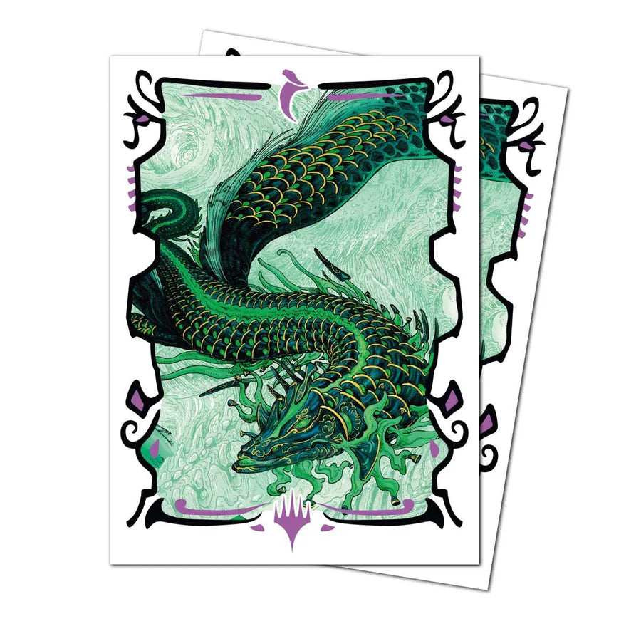 Tarkir Dragonstorm Teval, Arbiter of Virtue 105ct APEX Deck Protector™ Sleeves for Magic: The Gathering