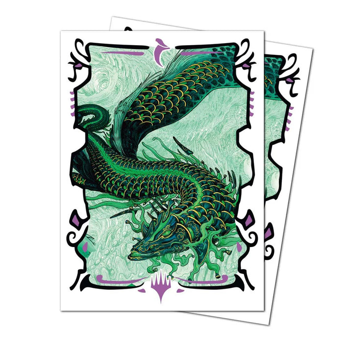 Tarkir Dragonstorm Teval, Arbiter of Virtue 105ct APEX Deck Protector™ Sleeves for Magic: The Gathering