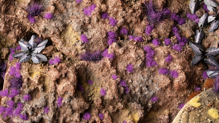 Grass Tufts: Tiny Alien Purple - Tiny