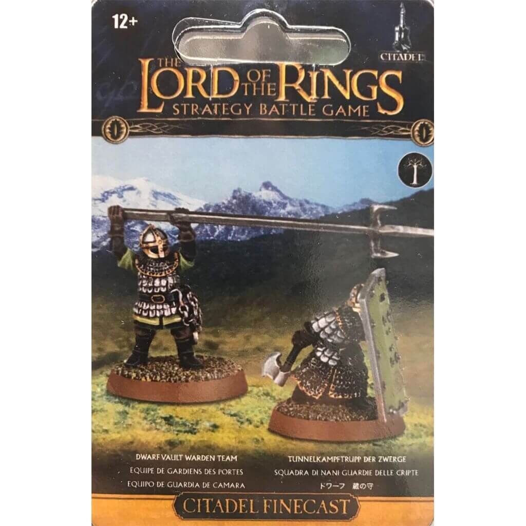 Middle-Earth : Dwarf Vault Warden Team (Mail Order) (Tunnelkampftrupp der Zwerge)