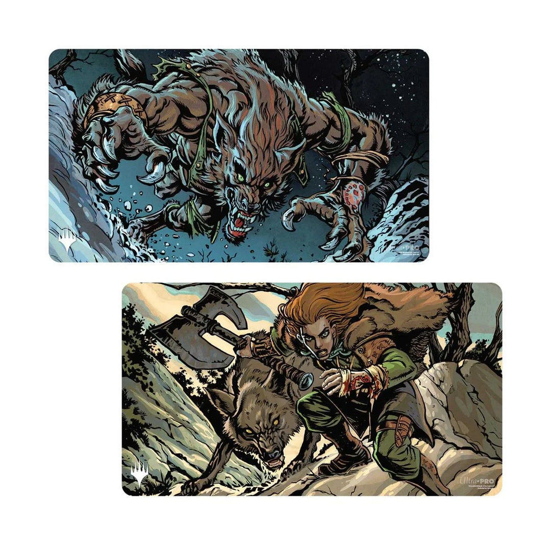 Ultra Pro Spielmatte - Innistrad Remastered - Huntmaster of the Fells / Ravager of the Fells (INR) - Double Sided Playmat