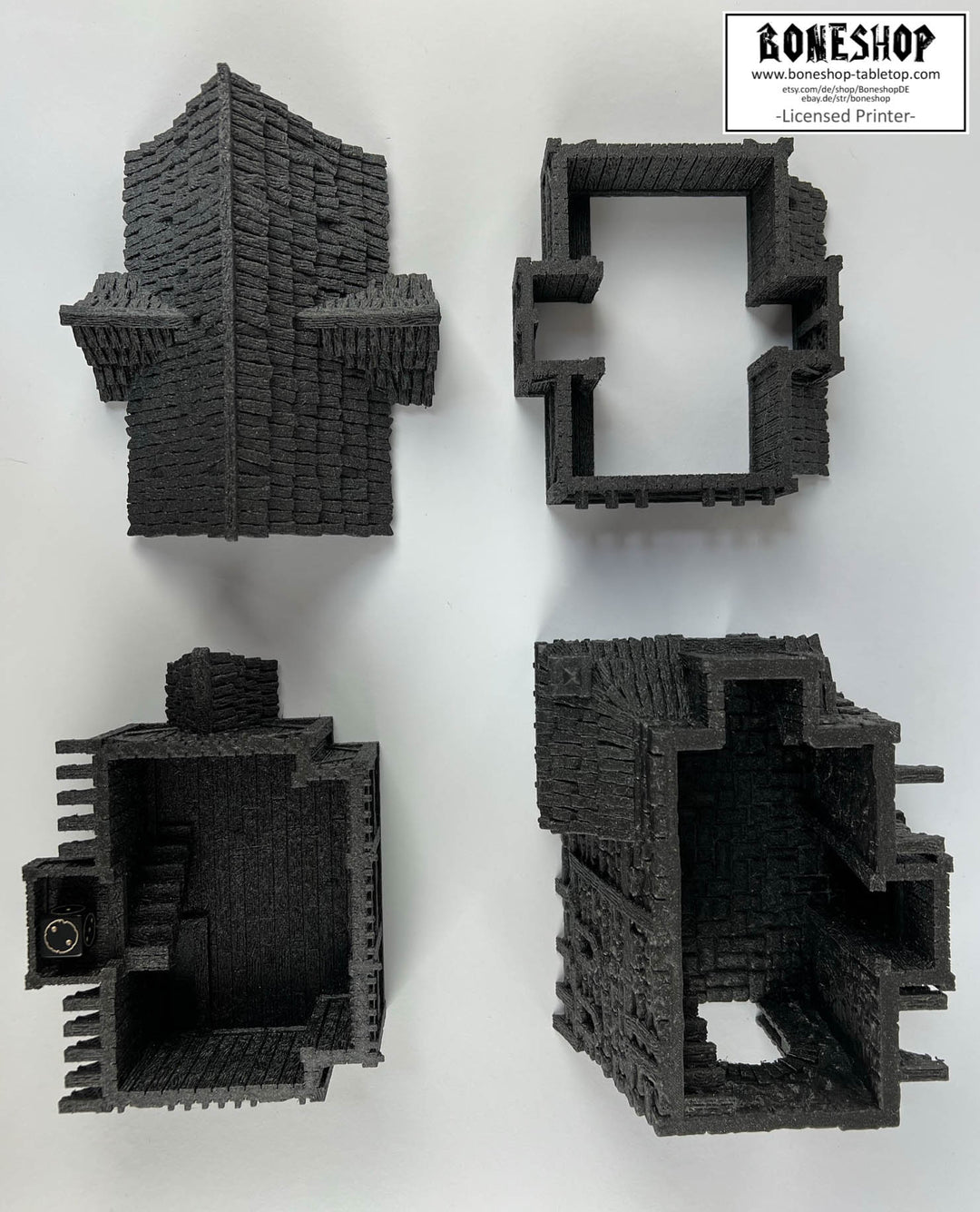 Leichheim „Large Commoners House“ 28mm-32mm | RPG | DnD | Boneshop