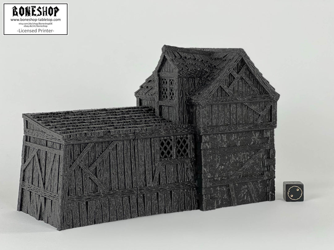 Leichheim „Slum Building 3“ 28mm-32mm | RPG | DnD | Boneshop