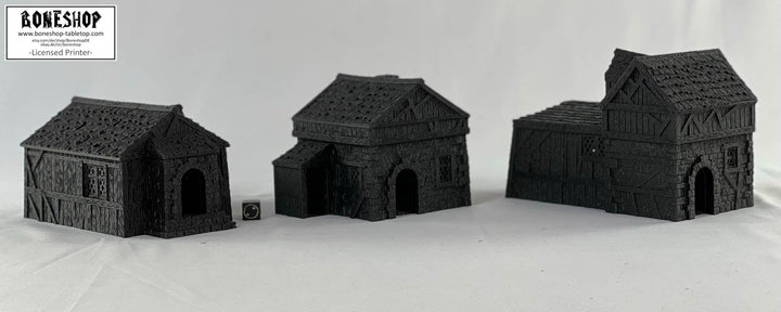 Leichheim „Slum Building Set of 3 BUNDLE“ 28mm-32mm | Boneshop