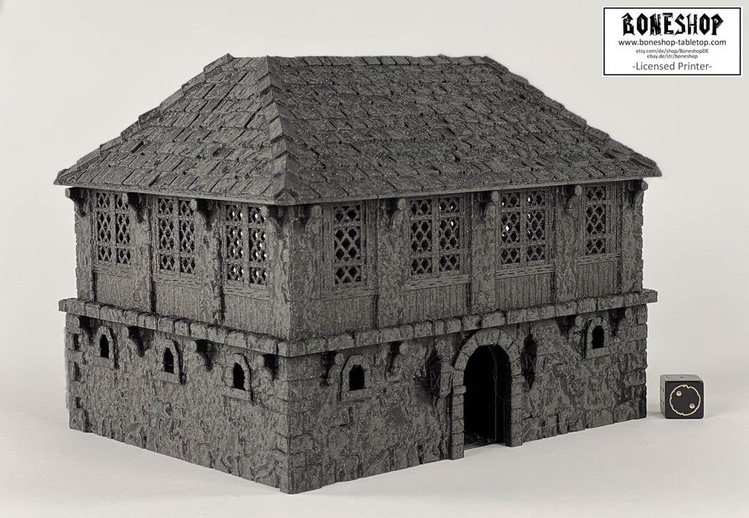 Leichheim „Bathhouse“ 28mm-32mm | RPG | DND | Building | Boneshop