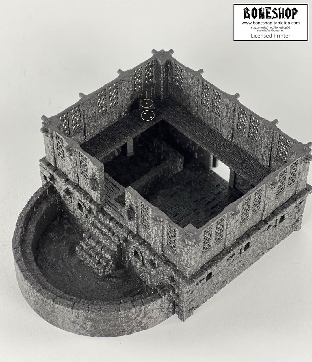 Leichheim „Bathhouse“ 28mm-32mm | RPG | DND | Building | Boneshop