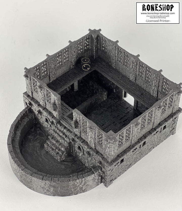 Leichheim „Bathhouse“ 28mm-32mm | RPG | DND | Building | Boneshop