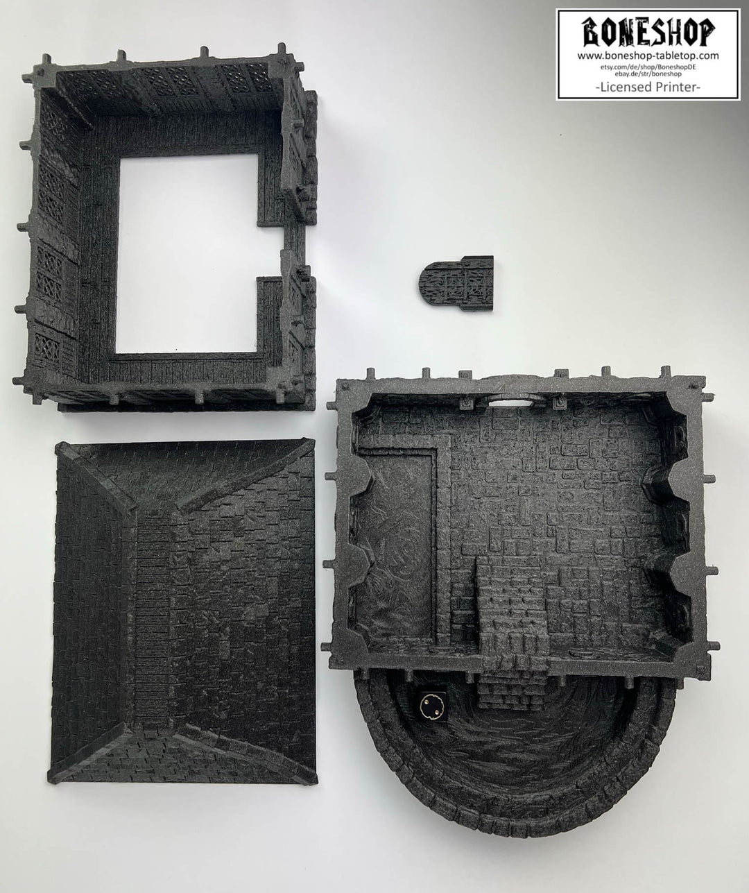 Leichheim „Bathhouse“ 28mm-32mm | RPG | DND | Building | Boneshop