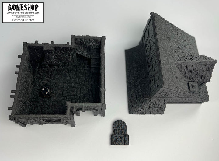 Leichheim "Civilian House 1" 28mm-32mm | RPG | Building | Boneshop