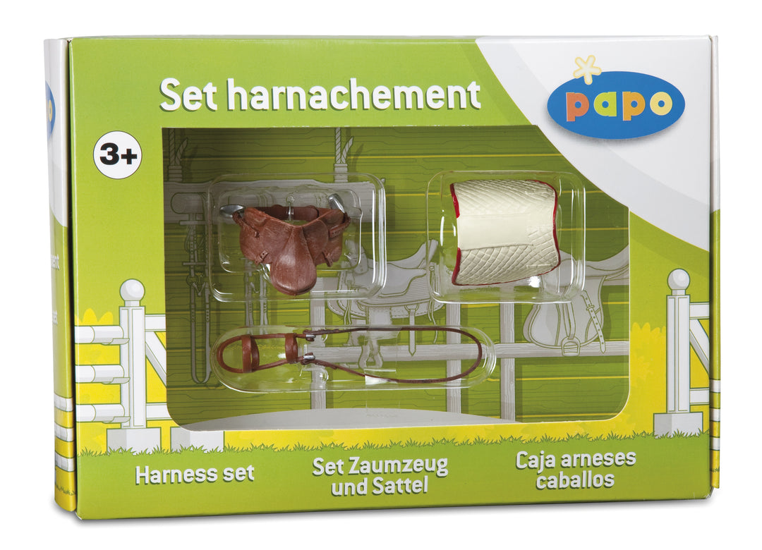 Pferdehof : Zaumzeug und Sattel Set  (50091)