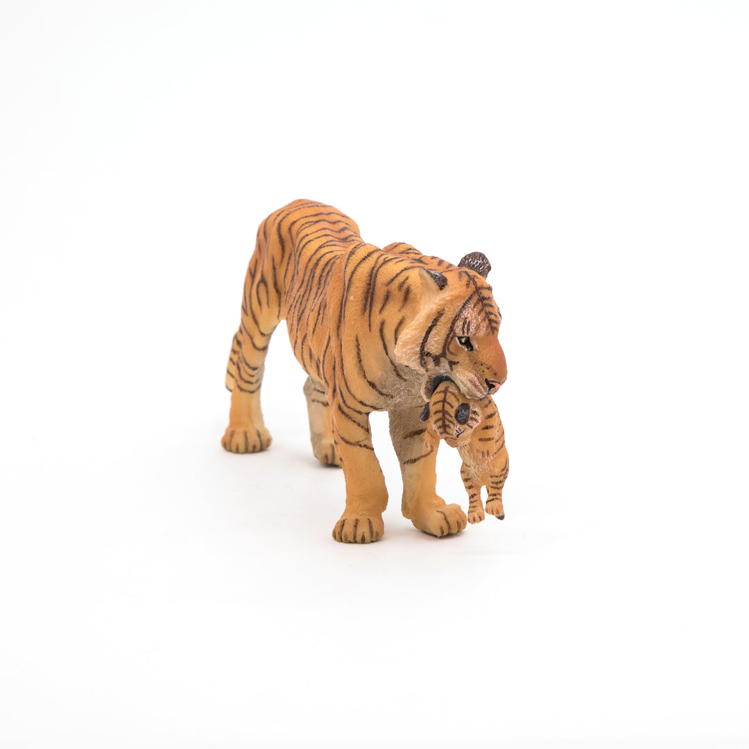 Wildtiere: Tigerin mit Jungtier 7cm (50118)