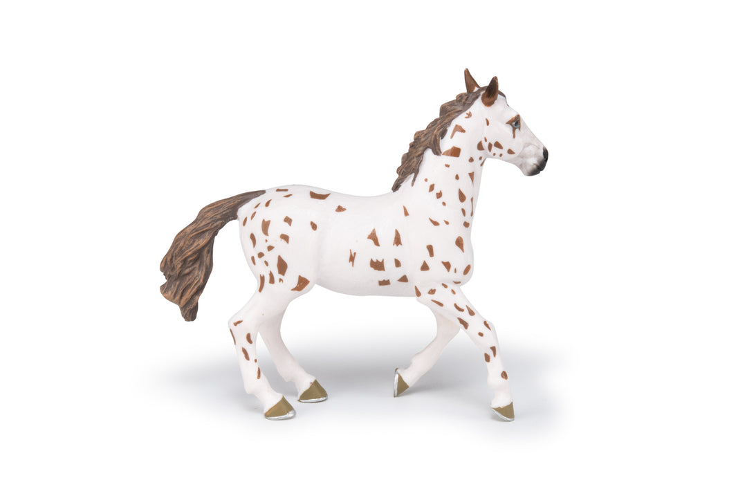 Pferde, Fohlen und Ponys : Appaloosa Stute braun 13cm (51509)