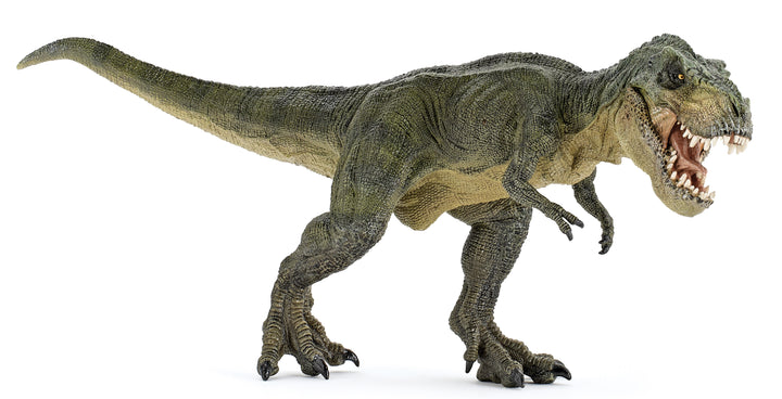 Dinosaurier:  Laufender T-Rex grün 32 cm (55027)