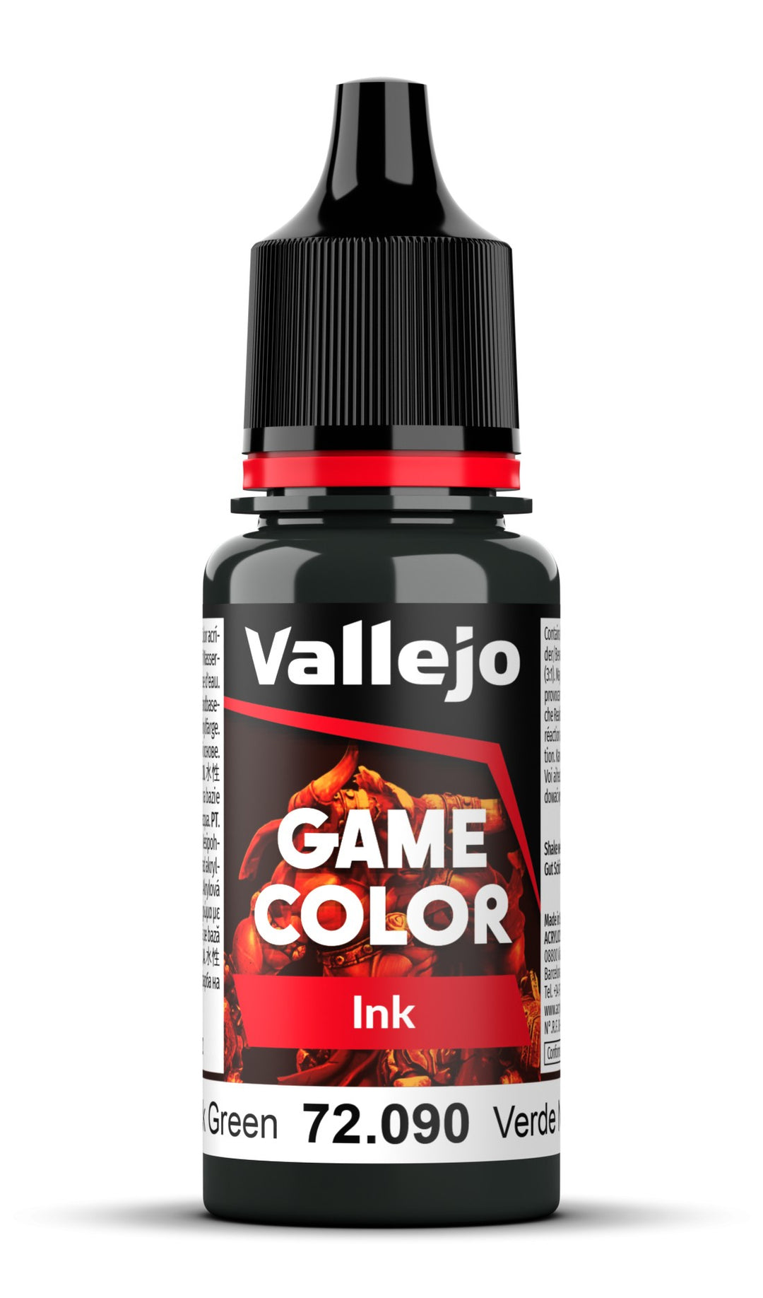 Vallejo - Black Green 18ml - Game Ink
