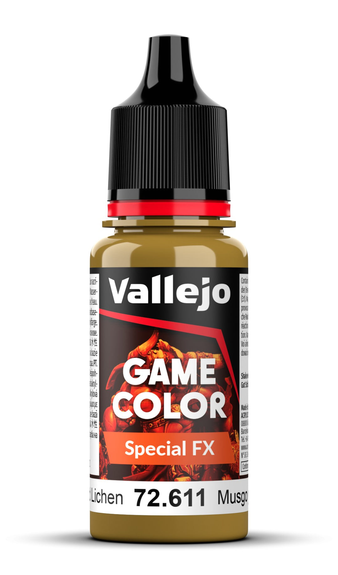 Vallejo Game Special FX - Moss and Lichen (Moos und Flechten) 18 ml