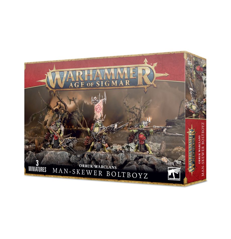 Orruk Warclans: Man-Skewer Boltboyz (89-67)
