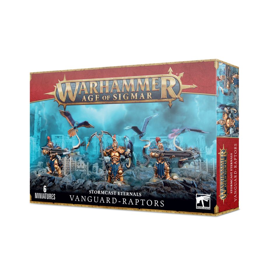 Stomcast Eternals: Vanguard-Raptors mit Longstrike Crossbows &amp; Aetherwings (96-30)