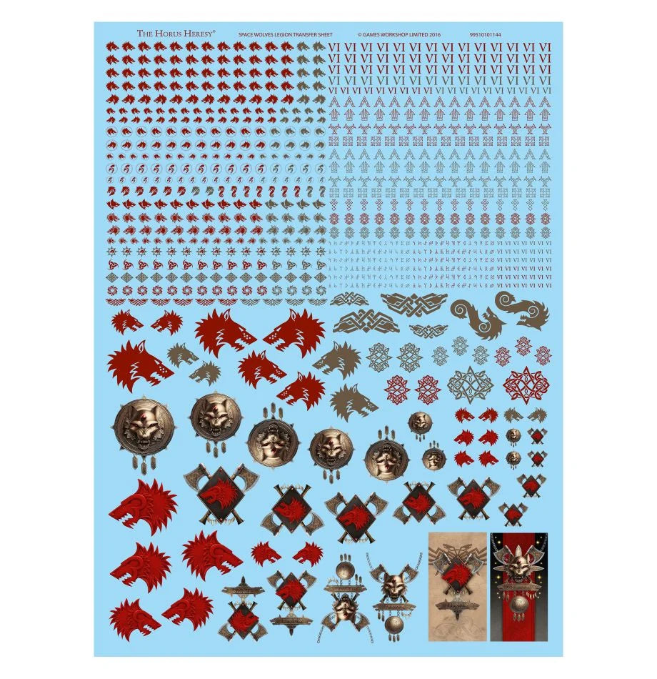 Transfeer Sheet: Space Wolves Legion