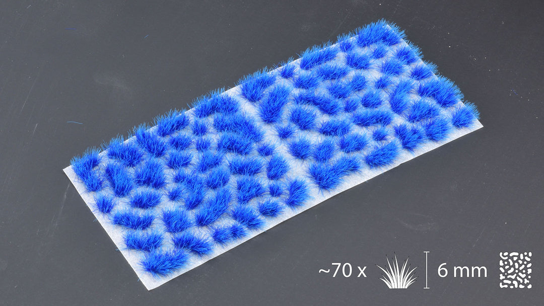 Grass Tufts : Alien Blue 6mm - Wild