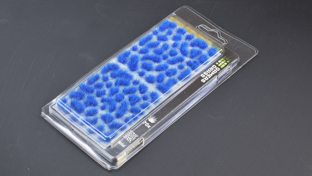 Grass Tufts : Alien Blue 6mm - Wild