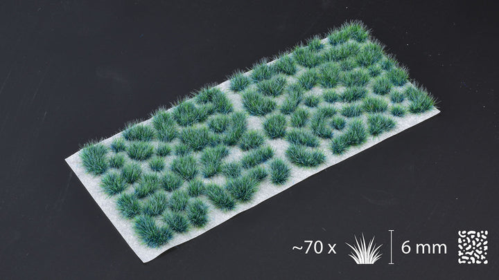 Grass Tufts : Alien Turquoise 6mm - Wild