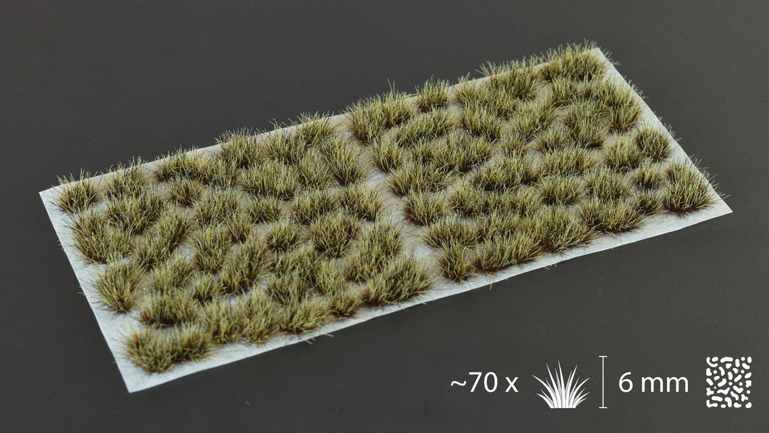 Grass Tufts : Burned 6mm - Wild