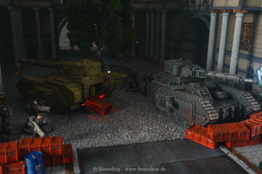 Armageddon Battle Tank - Boneshop - Scale 28-35 mm - Tabletop Wargaming