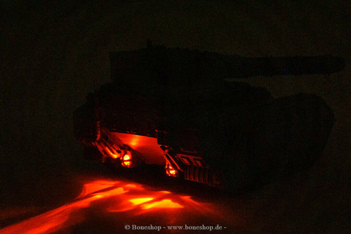 Armageddon Battle Tank Fully Armed - Boneshop - Scale 28-35 mm - Tabletop Wargaming