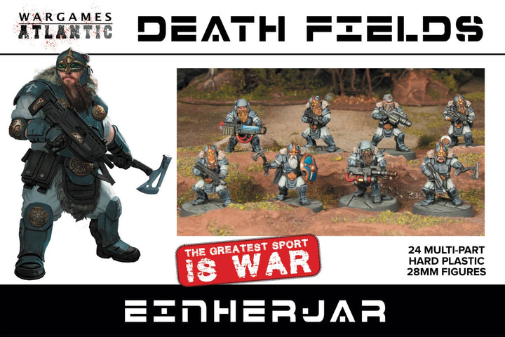Death Fields „Einherjar“ Wargames Atlantic | 28mm | RPG | Boneshop