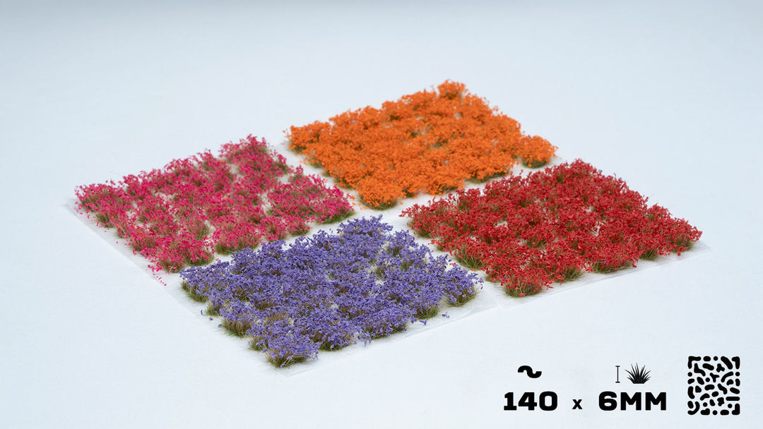 Flower Tufts : Garden Flowers Set - Wild