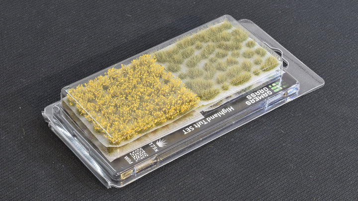 Grass Tufts : Highland Tuft Set - Wild