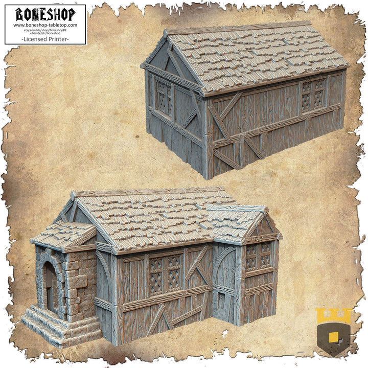 Leichheim „Slum Building 1“ 28mm-32mm | RPG | DnD | Boneshop
